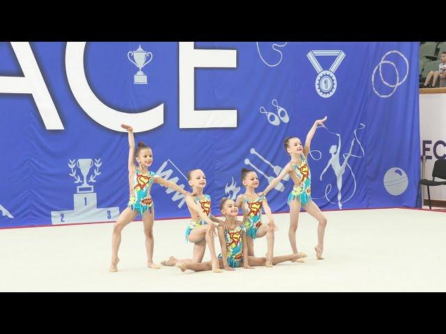 Открытые муниципальные соревнования "Grace Cup-2022". 1 место - команда Grace 2015.