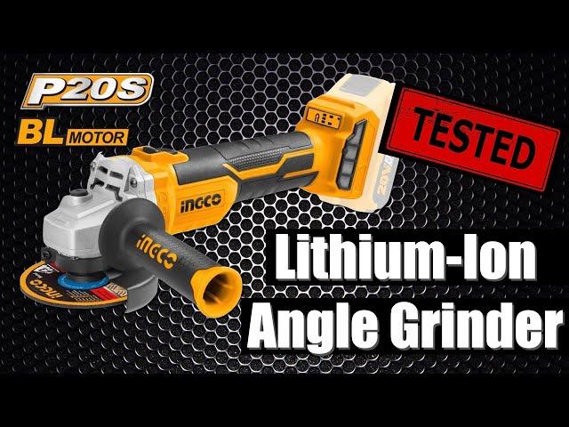 Ingco -  Lithium-Ion Cordless Angle Grinder