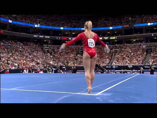 Samantha Peszek - Floor Exercise - 2008 Olympic Trials - Day 2