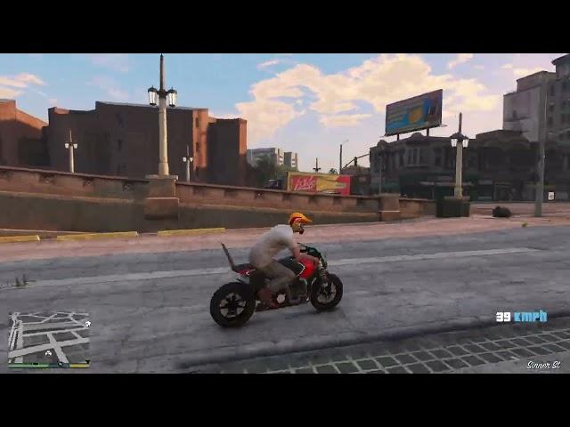 FUN GAME PLAY  GTA v bike se