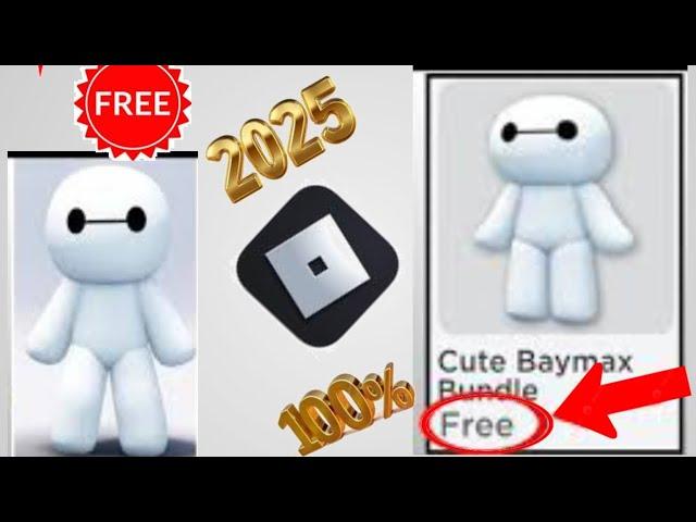 How to Get Cute Baymax Bundle in Roblox | Free items in Roblox (New 2025)..