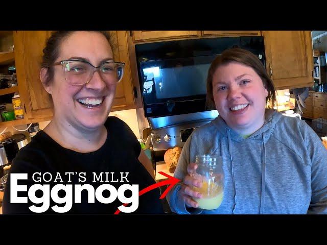 Good Eggnog, Great Friends & A Spectacular MESS | Vlogmas Day 15