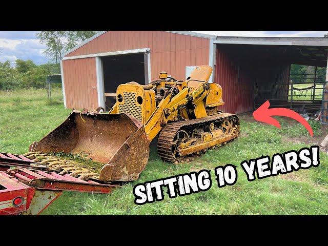 $500, Allis Chalmers Track loader. Sitting for MANY years!  (Will IT RUN?!?)