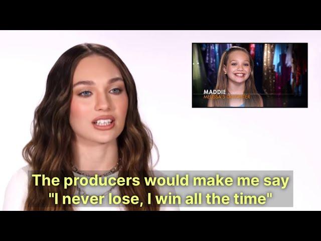 Maddie Ziegler Exposes the Reality of Dance Moms