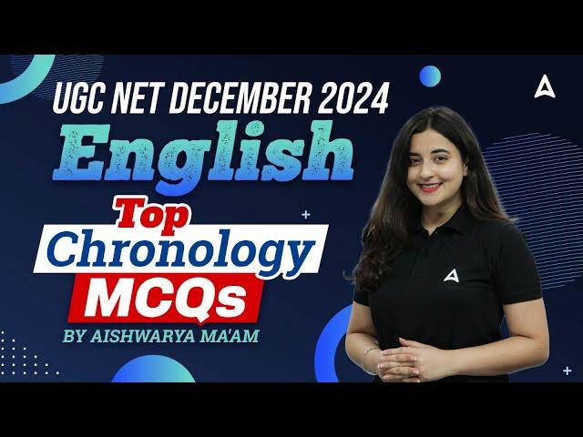 UGC NET December 2024 | Top Chronology MCQs for English Literature #3 | By Aishwarya Ma'am