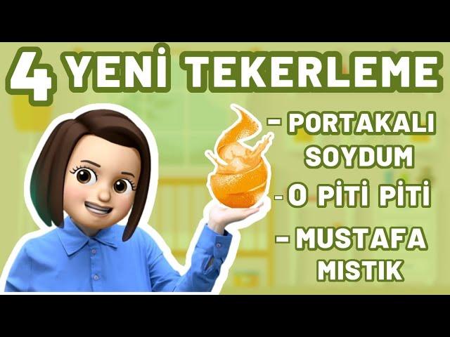 O Piti Piti Karamela Sepeti - En Güzel Çocuk Tekerlemeleri - Portakalı Soydum - Çizgi Film