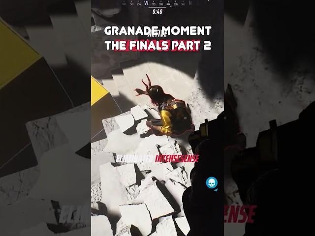THE FINALS GRANADE MOMENT PART 2 #shorts #thefinals #moments #nezuwer #rofl