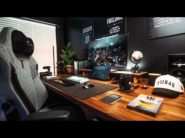 My DREAM Home Office Ikea Desk Setup Tour