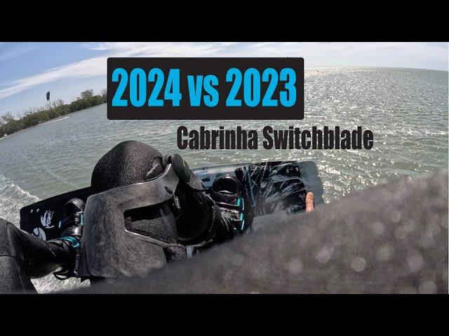 2024 Cabrinha Switchblade VS 2023 Switchblade