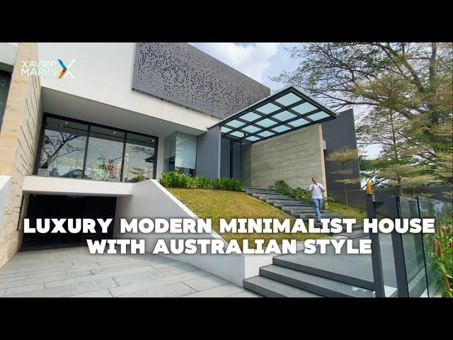 Rumah Mewah Modern minimalist dengan taste Australian Style yg Specknya WOW banget dan FULL FURNISH