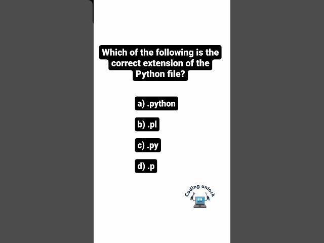 How to Get the Right Python File Extension Every Time! #shorts #youtubeshorts