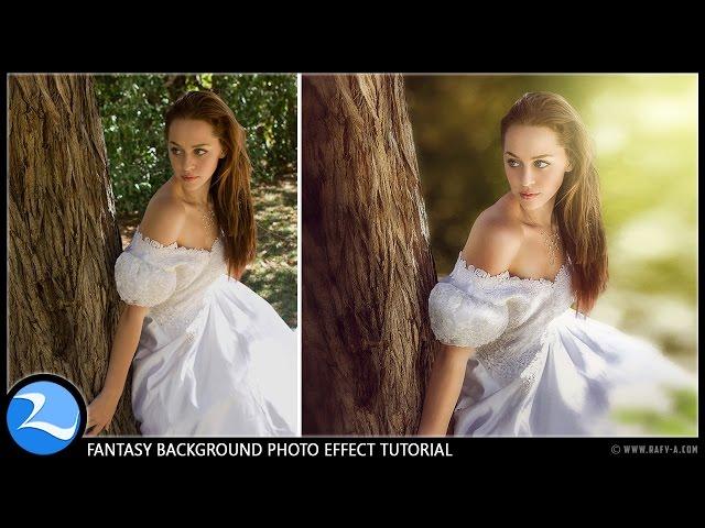 Photoshop CC Tutorial - Change Background Fantasy Photo Effect Editing