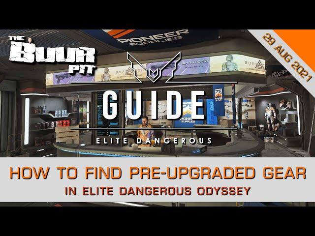 Elite Dangerous Odyssey: Guide on How To Find Pre-Upgraded Suits & Weapons