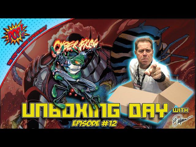 UNBOXING CYBERFROG  BLOODHONEY LINE ART VARIANTS | All Cap Comics | Unboxing Day With Billy Tucci