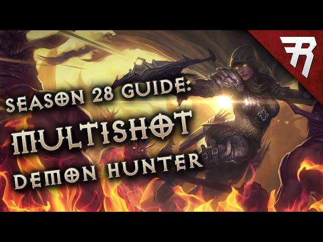 Diablo 3 Season 30 Demon Hunter Unhallowed Essence Multishot Build Guide (2.7.7)