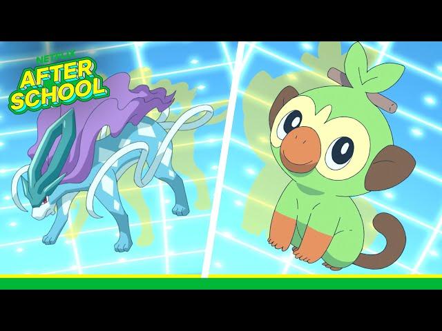 Every Time Goh Catches a Pokémon (Part 1) | Pokémon Master Journeys | Netflix After School