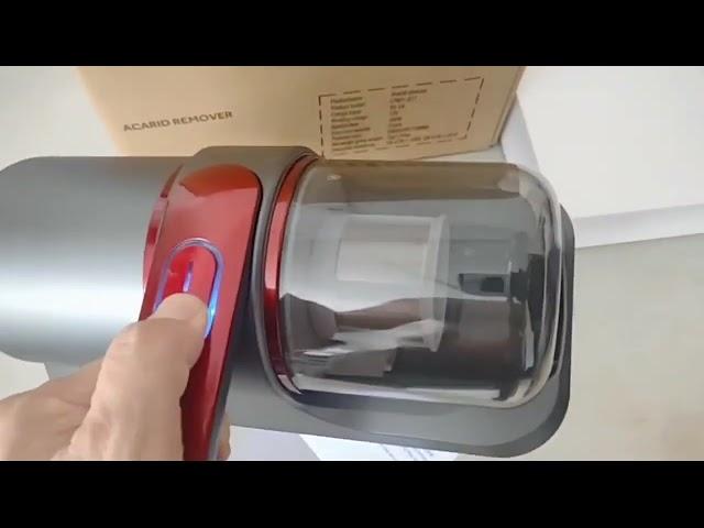 Review Cordless Dust Mite Vacuum Instrument Vacuum Cleaner Household Bed UV Sterilization