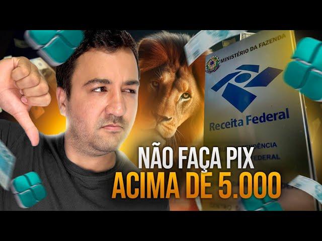 FIM DO PIX. COMEÇOU HOJE A NOVA FICALIZAÇÃO PARA QUEM FAZ MAIS DE 5K EM MOVIMENTAÇÕES