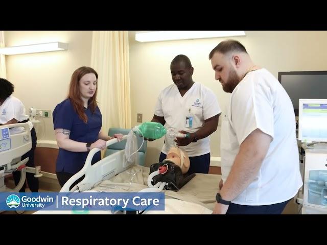 Become a Respiratory Therapist at Goodwin University!