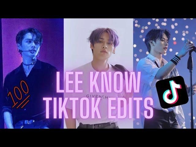 SKZ LEE KNOW TIKTOK EDITS