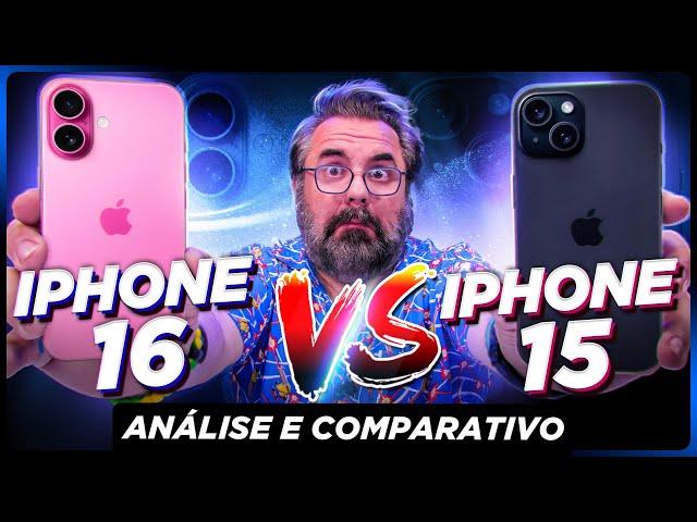 iPhone 16 vs. iPhone 15! VALE a PENA TROCAR?!