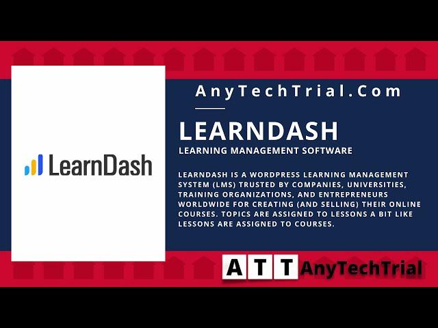 LearnDash Learning Management Software | AnyTechTrial.Com