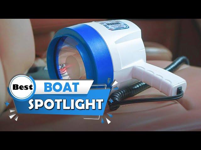 Top 5 Best Boat Spotlights Review in 2022 | Portable/High Intensity/Halogen/Emergency Spotlights