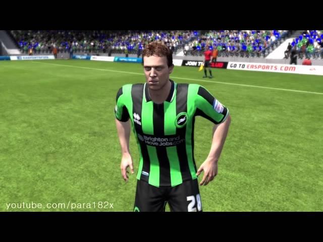 FIFA 13: Brighton & Hove Albion F.C. Player Faces