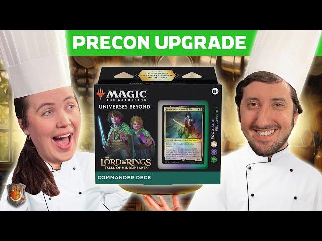 “Food and Fellowship” LOTR Precon Upgrade | The Command Zone 538 | MTG Lord of the Rings Commander