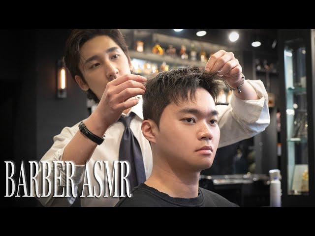 ASMR BARBER- Summer Men’s Hair Recommendation l The REVE Hair ASMR (BarberShop ASMR) 숏가일 가볍게 자르는방법