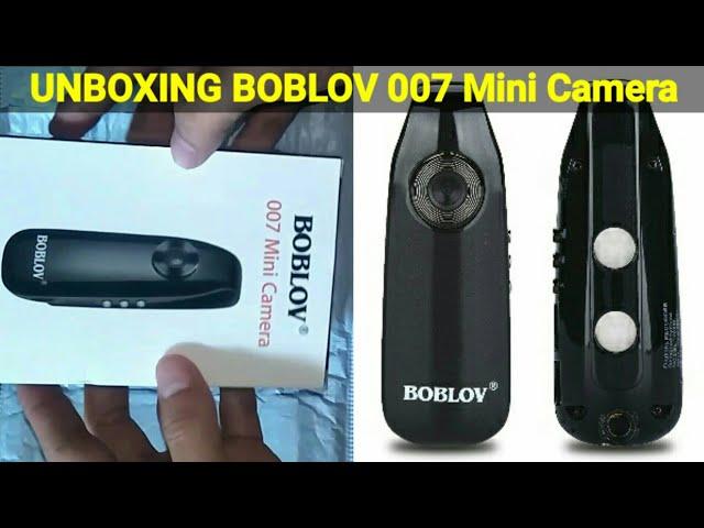 BOBLOV 007 MINI CAMERA UNBOXING + SANDISK MICROSD 64GB UNBOXING VIDEO