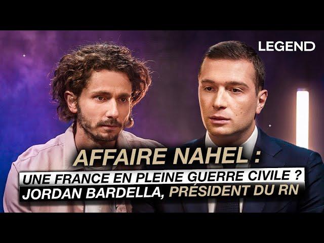 AFFAIRE NAHEL : UNE FRANCE EN PLEINE GUERRE CIVILE ? JORDAN BARDELLA, PRÉSIDENT DU RN, RÉPOND