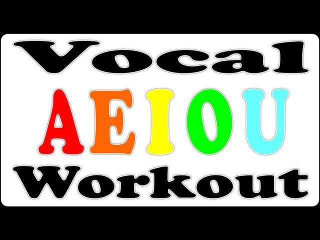 Vocal Warm Up / Vowel Exercise for Singing Lessons - AEIOU Song