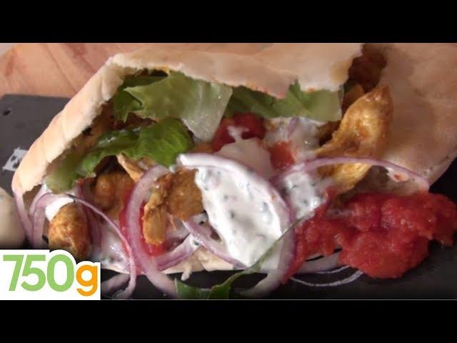 Recette de Kebab de poulet maison - 750g