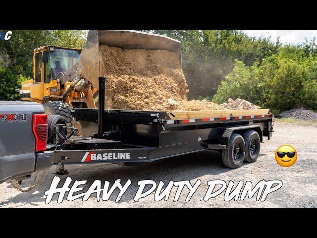 Heavy Duty Dump Baseline Trailer | Diamond C