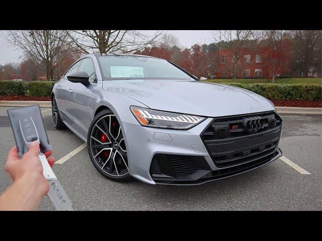 2021 Audi S7 Sportback: Start Up, Exhaust, Test Drive and Review