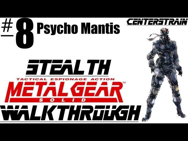 Metal Gear Solid: Stealth Walkthrough - Part 8 - Psycho Mantis | CenterStrain01