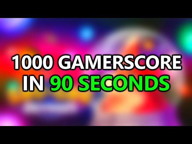 1000 Gamerscore in 90 SECONDS - Gav-Gav Odyssey Achievement Guide - Easiest Games of 2022