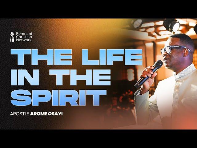 THE LIFE IN THE SPIRIT || APOSTLE AROME OSAYI || RCN HOUSTON TEXAS 10 HOURS || 10TH AUGUST 2024