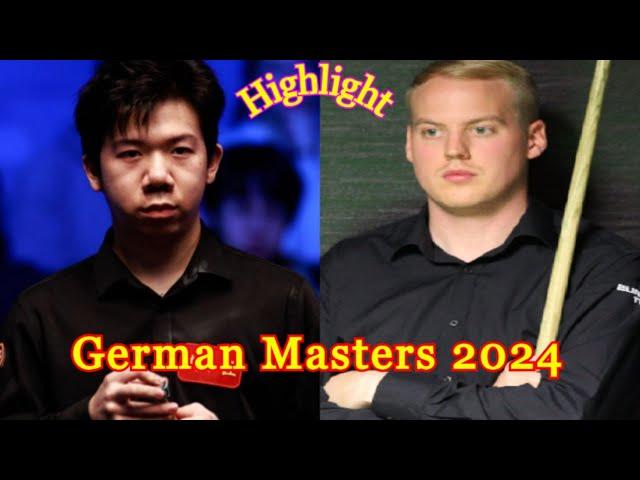 Lei Peifan vs Allan Taylor Highlight German Masters 2024 snooker