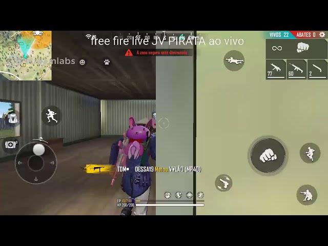 free fire live JV PIRATA ao vivo