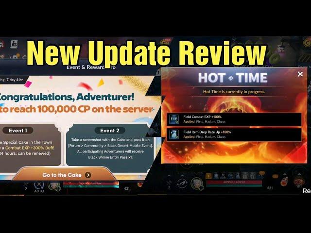 Black Desert Mobile New Update Review