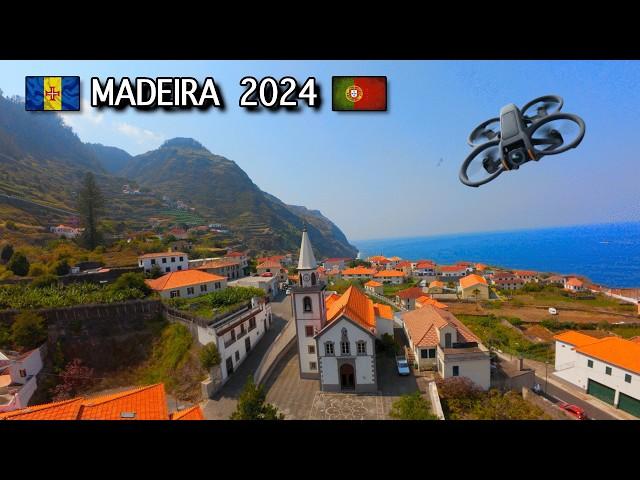 Epic drone footage of Avata 2 from Madeira Island, Mountains, ocean, levadas, cities #Tramtarie