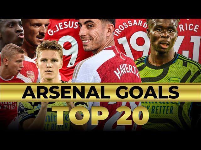 Top 20 Best Arsenal Goals 2023/24 | CINEMATIC STYLE