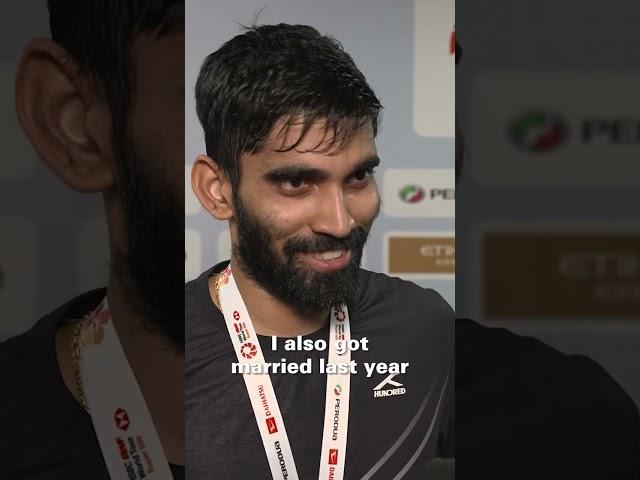 Back in action and on the podium. Welcome back,  Srikanth! ️‍ #BWFWorldTour #MalaysiaMasters2025