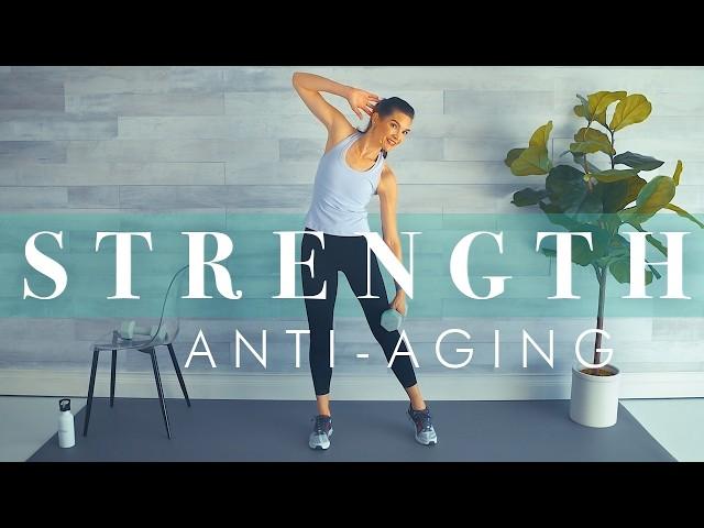 Anti-Aging Workout // Strength & Balance Compound Combination Exercises!