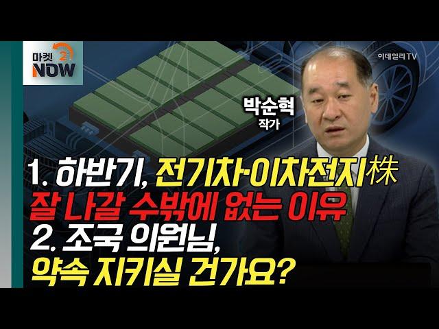 전기차·이차전지株, 하반기 더 잘 나갈 수밖에 없는 이유|금투세, 사모펀드, 국회의원 재산공개 등/박순혁 작가