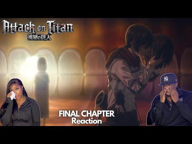 BEST ANIME EVER!!! ATTACK ON TITAN FINAL CHAPTERS REACTION/REVIEW