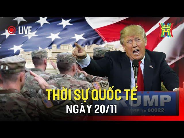 THỜI SỰ QUỐC TẾ: Ông Trump tuyên bố cực gắt, lính Mỹ chuẩn bị đối đầu với hàng triệu người nhập cư