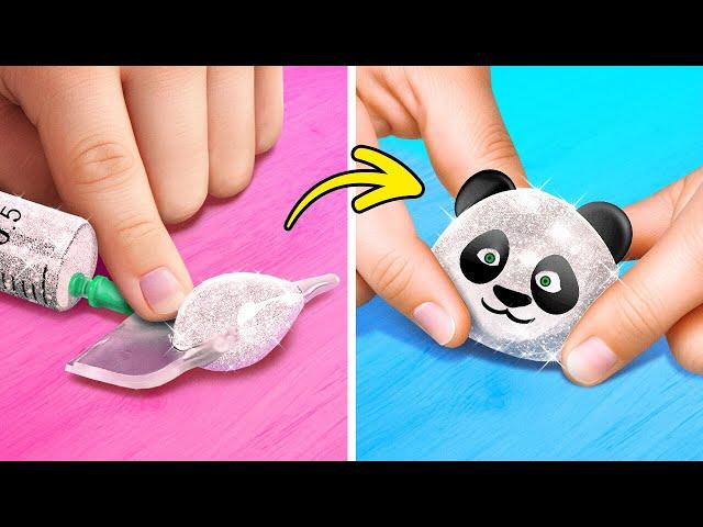 DIY Nano Tape Bubble Fidget Toy   Cool Crafts And Amazing Hacks For Your Kids